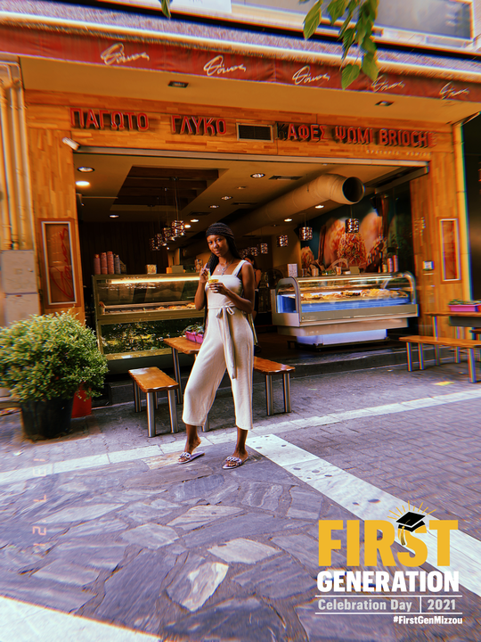 MizzouAbroad's tweet image. "It has been my duty to take advantage of opportunities that aren't always given to everyone. It makes your trip and view of life meaningful and more appreciative than you would've imagined." @MizzouSHP @Mizzou #NationalFirstGenDay #FirstGenMizzou

-Ravyn J., Greece, summer 2021
