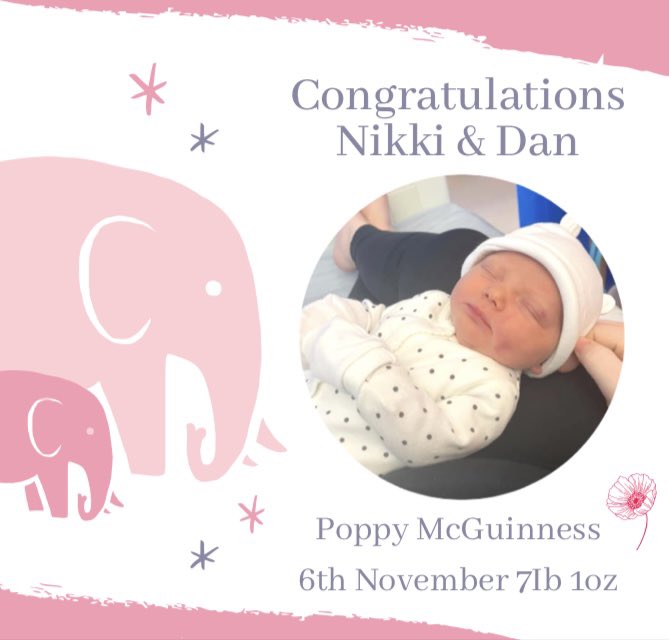 Huge congratulations to Nikki and Dan on the arrival of their gorgeous baby girl, Poppy 💕

We can’t wait to meet her!

So thrilled for you Nikki xxxx🥰

#lockdownbaby #newbaby #cedarsbabynumberfour2021  #cedarsgloucester #ibhagloucester
