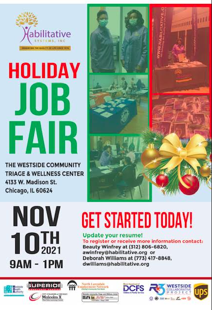 ACT_Chicago's tweet image. 11/10 Job Fair; 11/16 info session on resources with @NewMomschicago; #AustinCommunity Food Survey (chance to win @FortyAcres giftcard!) 11/10 Workforce Readiness Music Festival; ACT is hiring a FT Coordinator! #AustinForwardTogether #AustinChicago 
 mailchi.mp/austincomingto…