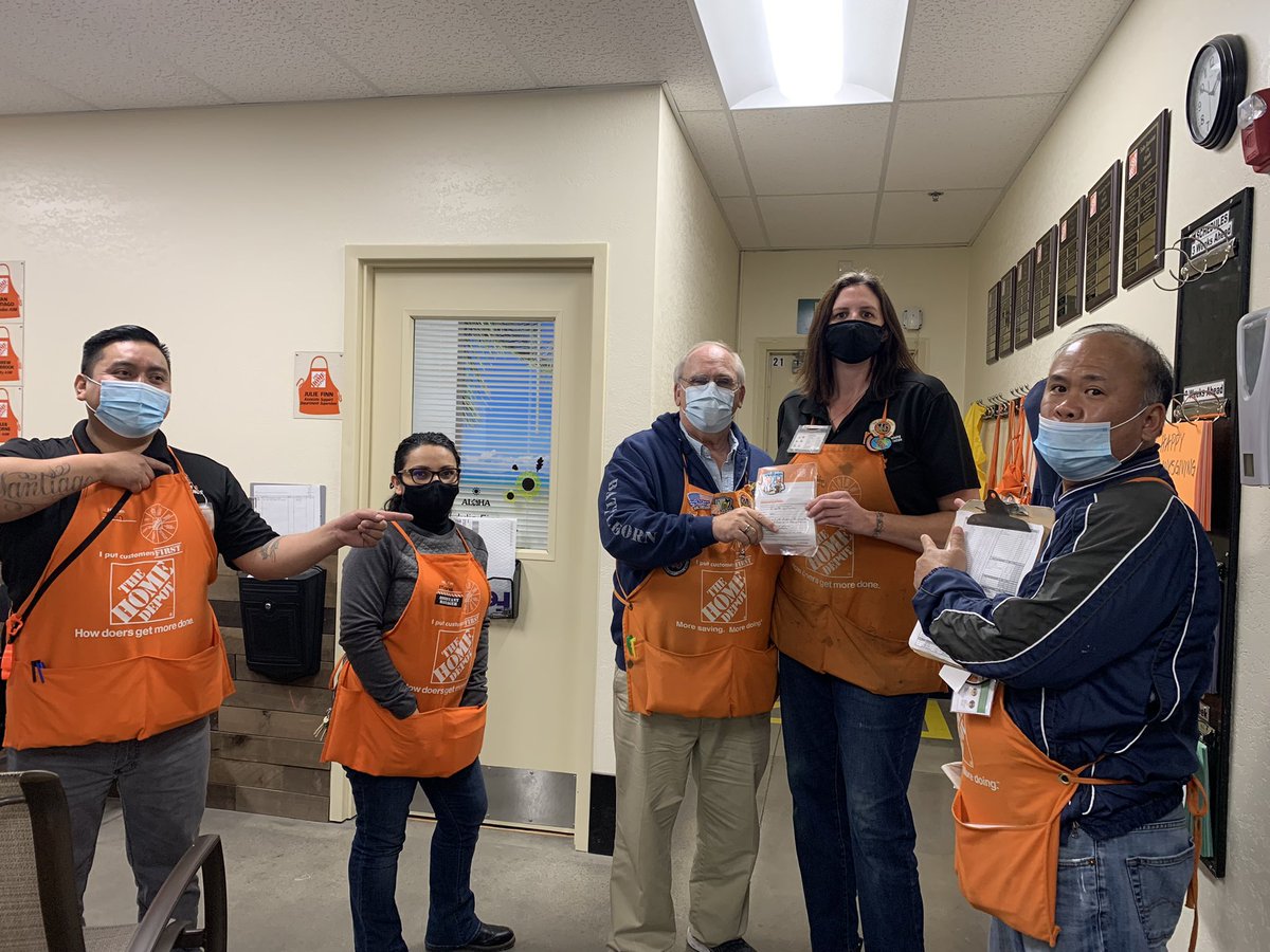 Great job by Bridgette helping drive inventory accuracy and ensuring counts during inventory.