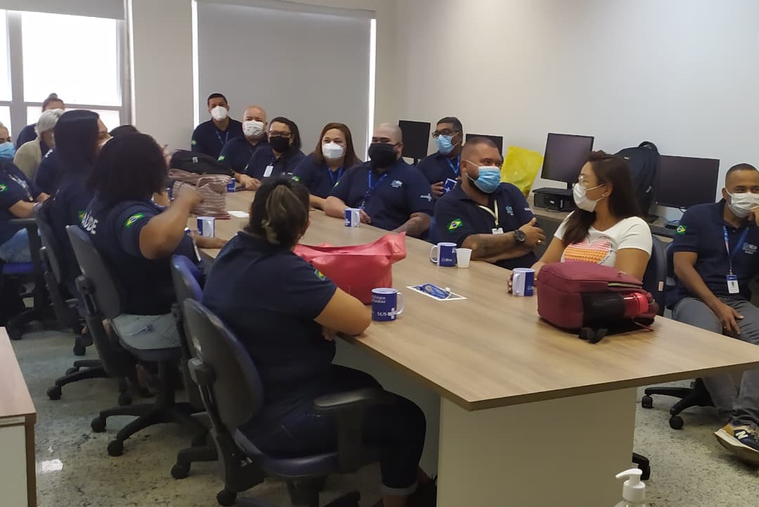 Reunião com a equipe NR para aproximação e fortalecimento de fluxos.
.
.
.
#OrgulhoSUS #GestãoEmSaúde #Saúde