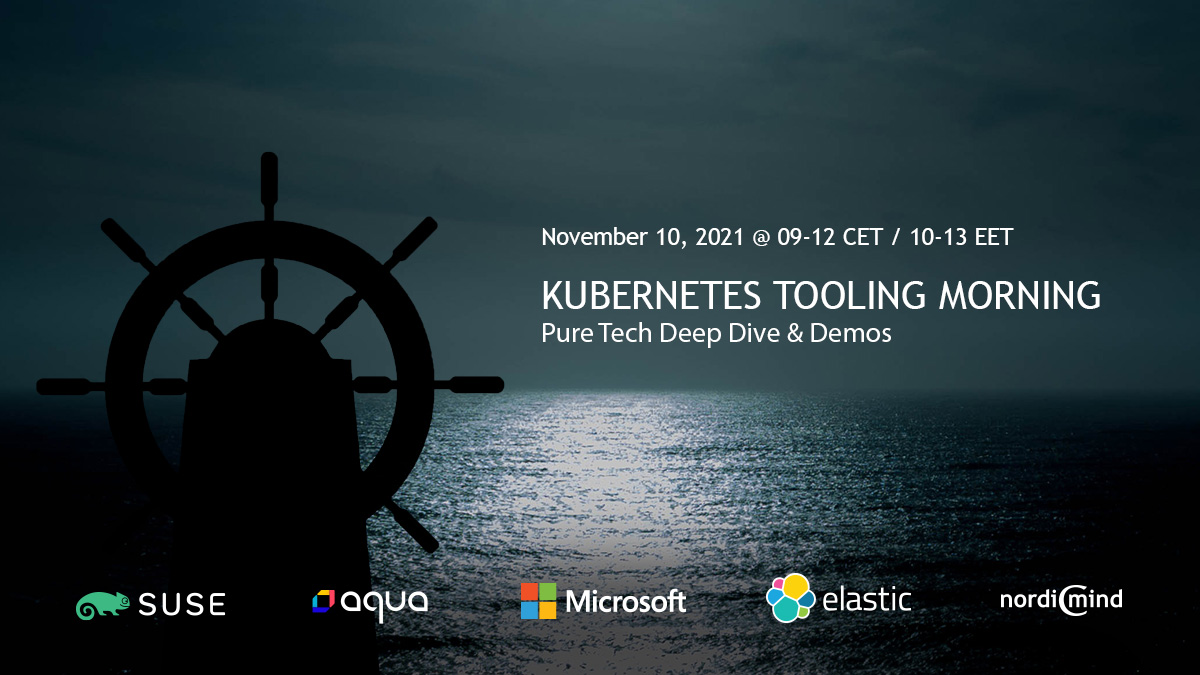 Kubernetes Tooling Morning is coming again!
In containerization it's better to think BIG from the start. Concrete use cases, demos and you will learn from experts! And great prizes! #containers #devops #devsecops #rancher #opensource
ow.ly/C2Y250GIHCW