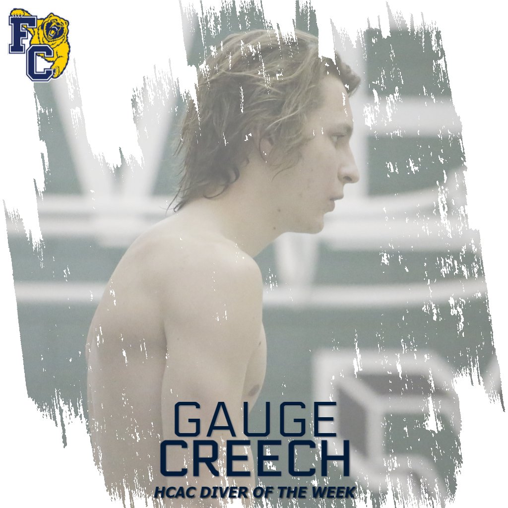 FCGrizAthletics's tweet photo. NEWS | Congratulations to @FCGrizSwimming divers Gauge Creech and Faith Jackson on becoming back-to-back winners of the HCAC Diver of the Week award! https://t.co/ntJFfci1s2 https://t.co/ZmM6t28IBf