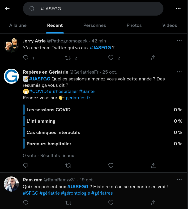 MedecineLibre's tweet photo. @Pathognomogeek Si vous voulez booster la visibilité des journées #JASFGG sur Twitter, je dois avoir deux ou trois lignes de codes qui traînent quelque part... 😊 CC @LaSFGG https://t.co/lru5z8qRo4
