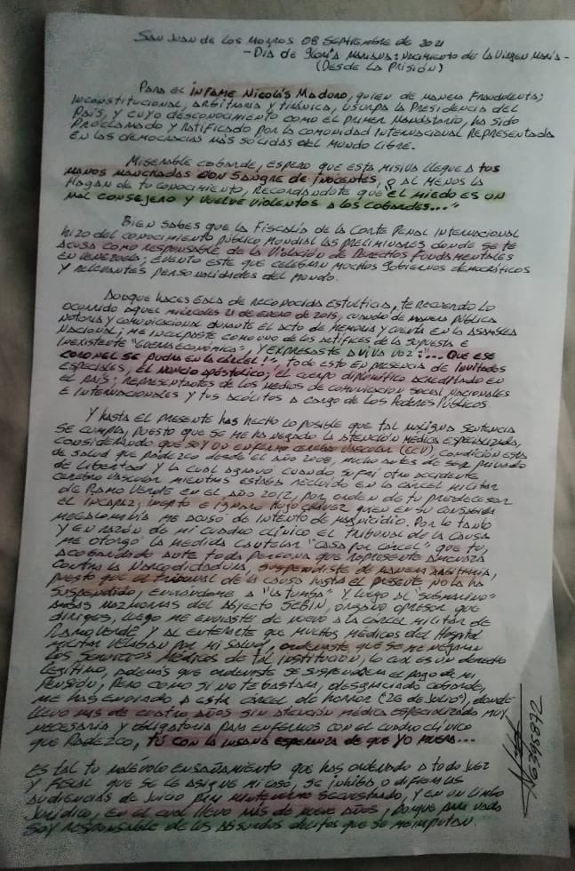 PsicJohanna's tweet photo. 🚨De puño y letra para quien dude 🚨 #Venezuela ⬇️ https://t.co/3AHI8XzC4a