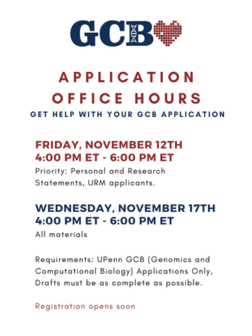 UPenn GCB tweet media