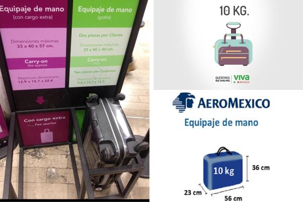 Equipaje de Mano - Aeromexico