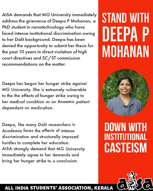 bala87murugan's tweet photo. #DeepaPMohanan , #HungerStrike https://t.co/X9NYybT719