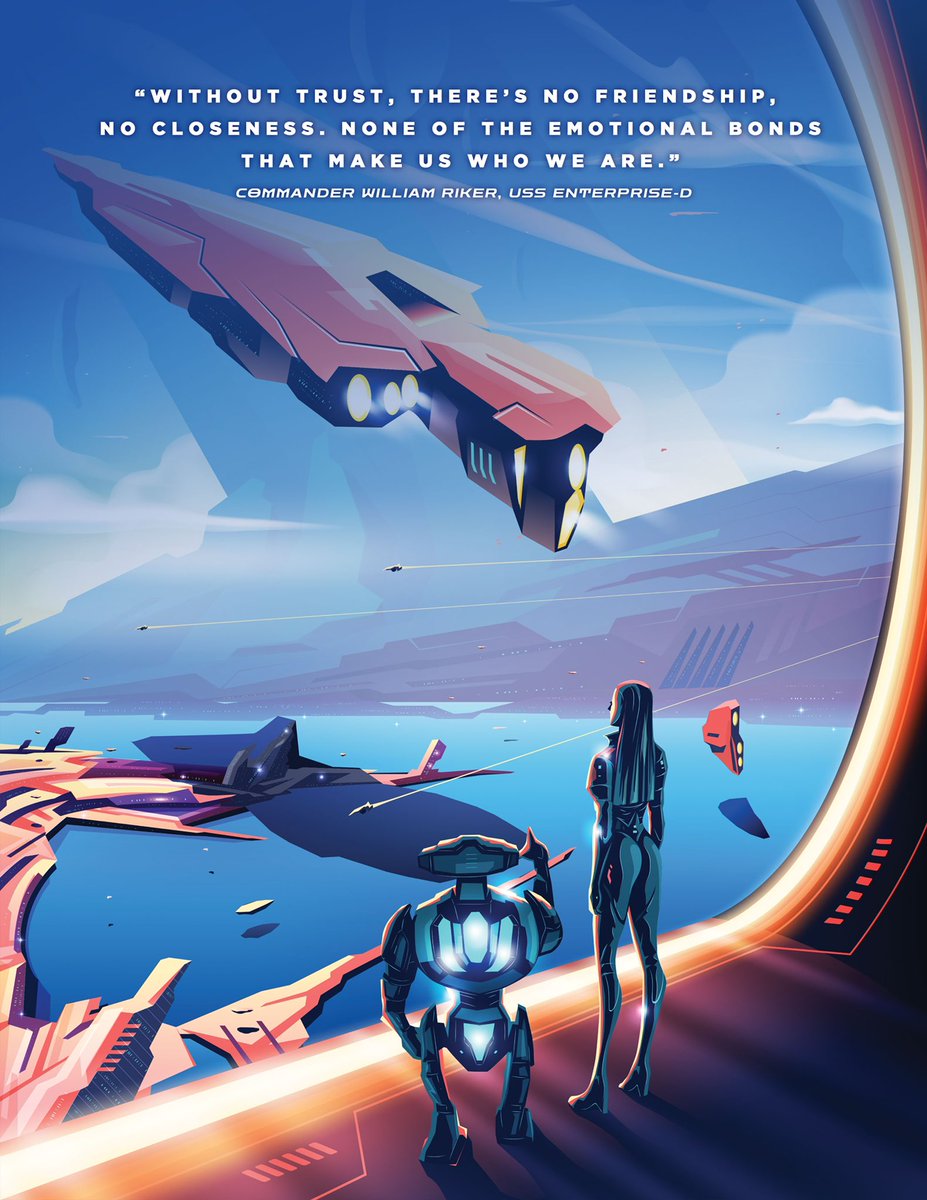 goldenlassoRPGs's tweet photo. It’s coming! #starscape will soon be available for beta testers. It’s a PBTA game about found families and trust. It’s meant to recreate crew relationships like what we see in Firefly, Farscape, Cowboy Bebop, and many of the Star Trek series. 
Sign up: https://t.co/hY6nhrPtWJ https://t.co/9rYgW4z8yY