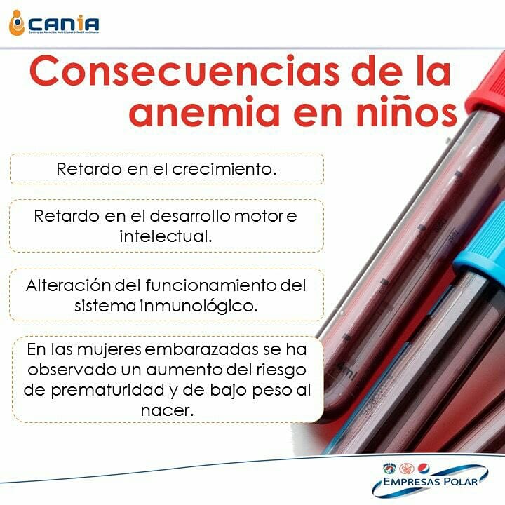 CANIAoficial's tweet photo. La anemia nutricional en los niños es una enfermedad que se puede prevenir, y si está presente se puede tratar y curar😉 https://t.co/Oe2nA4UbP0