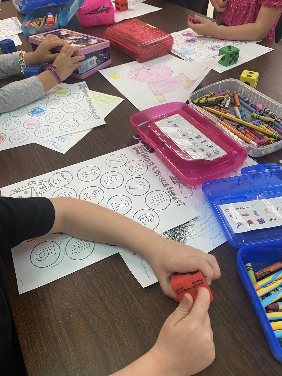 HugheseyLynne's tweet photo. What is one more? Ask these smart kinders! They know!@NISDFields @jenni6_hammond @NISDElemMath #mathsmarties @BMorantes13 https://t.co/A2hbXKlYkh
