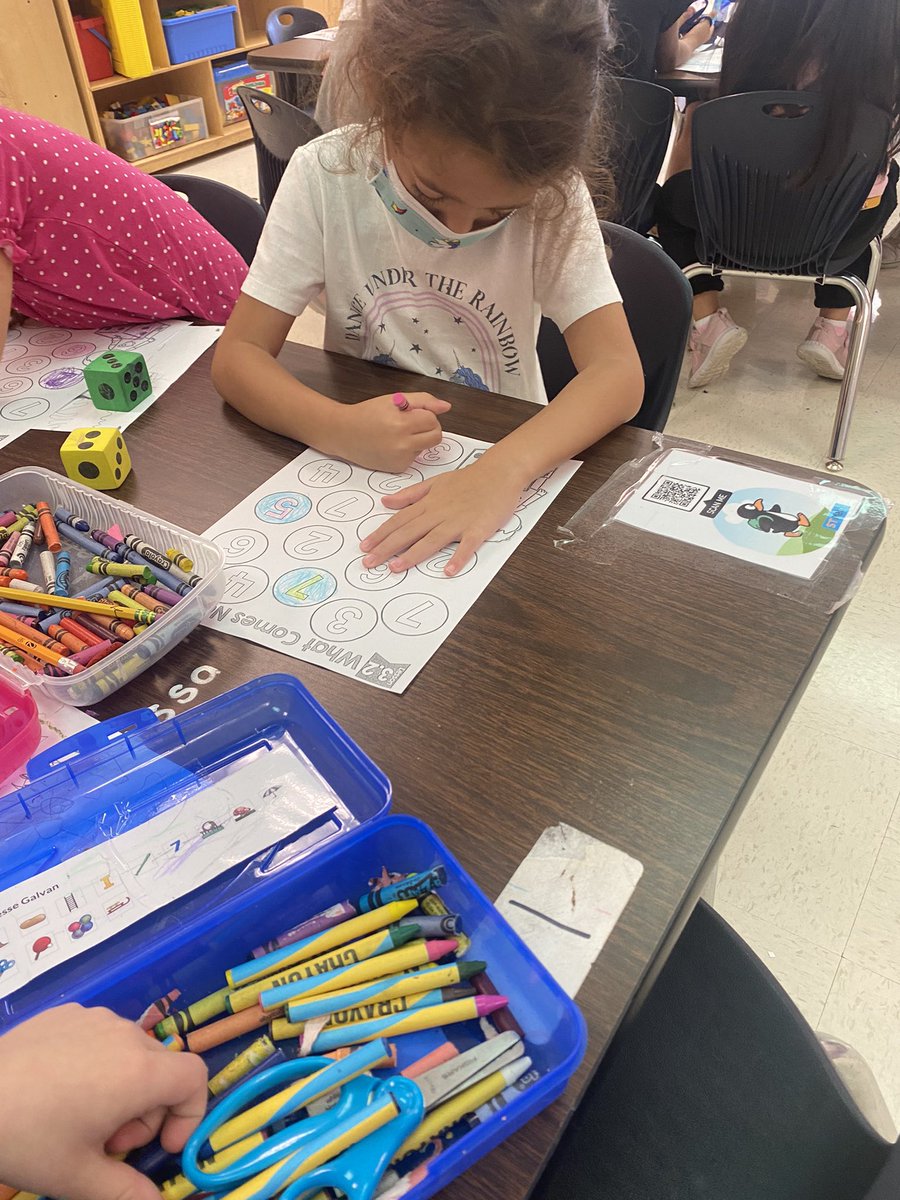 HugheseyLynne's tweet photo. What is one more? Ask these smart kinders! They know!@NISDFields @jenni6_hammond @NISDElemMath #mathsmarties @BMorantes13 https://t.co/A2hbXKlYkh
