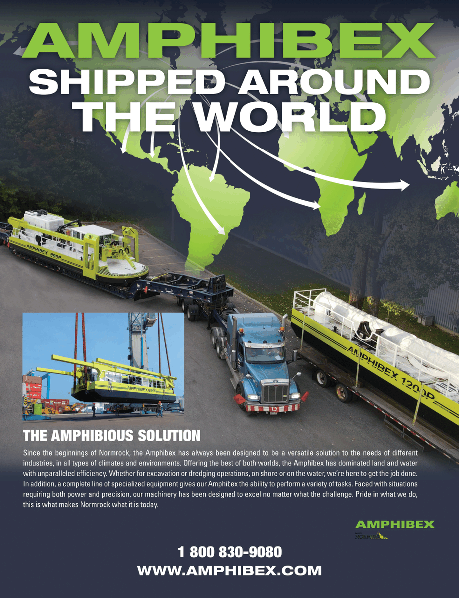 amphibex's tweet photo. #Amphibex #dredging #excavationmaritime #excavation #dredge #dredgingequipment #marineengineering #dredgingmachine #canada https://t.co/D0jIa11OyB
