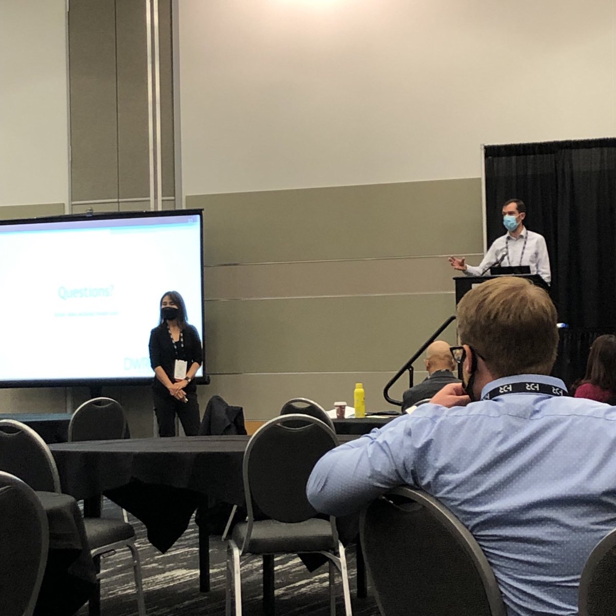 WRFmike's tweet photo. Wonderful work by Dr. Grace Jang moderating results from tailored @WaterResearch with WRF subscriber @EWEButility. Mike McKie began his #academic studies on #multiplebarriers of water protection with Univ. of Toronto and is now with C3 Water https://t.co/hww16ro1VB
