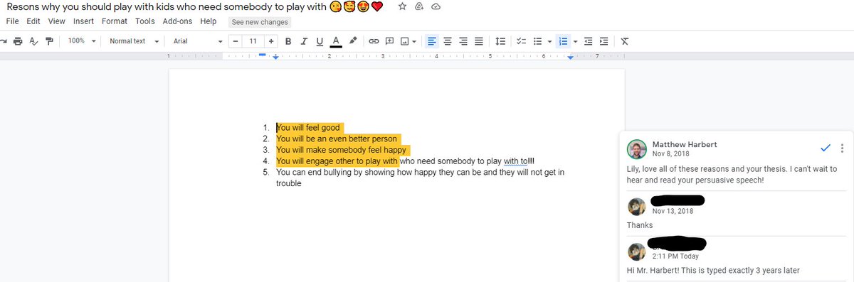mattharbert21's tweet photo. I love when students from years ago reconnect, especially in fun ways :). #3YearsLater #Community #Communication #OnceARoadRunnerAlwaysARoadRunner #KindnessMatters @RRD_LCPS https://t.co/CLo8UchtH2