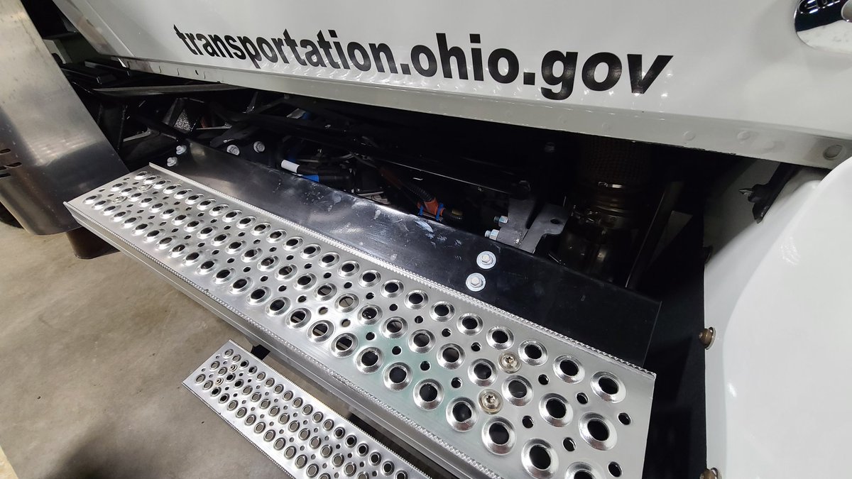 mbruning81's tweet photo. Troy Wells at our Carroll County Garage noticed that on some of our newer trucks, the metal plate protecting essential electrical connections was too small. So he fabricated a new one. #LoopOnLocation https://t.co/NI33UQJBKb
