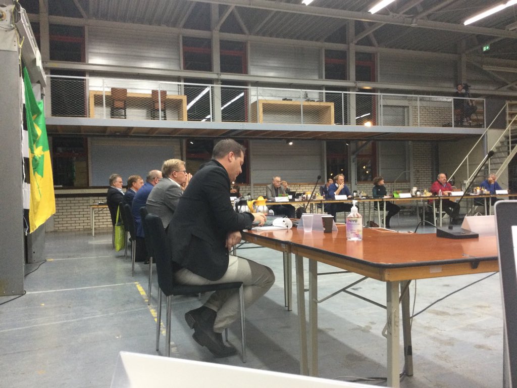 Begrotingsvergadering in de Health Hub in Roden.