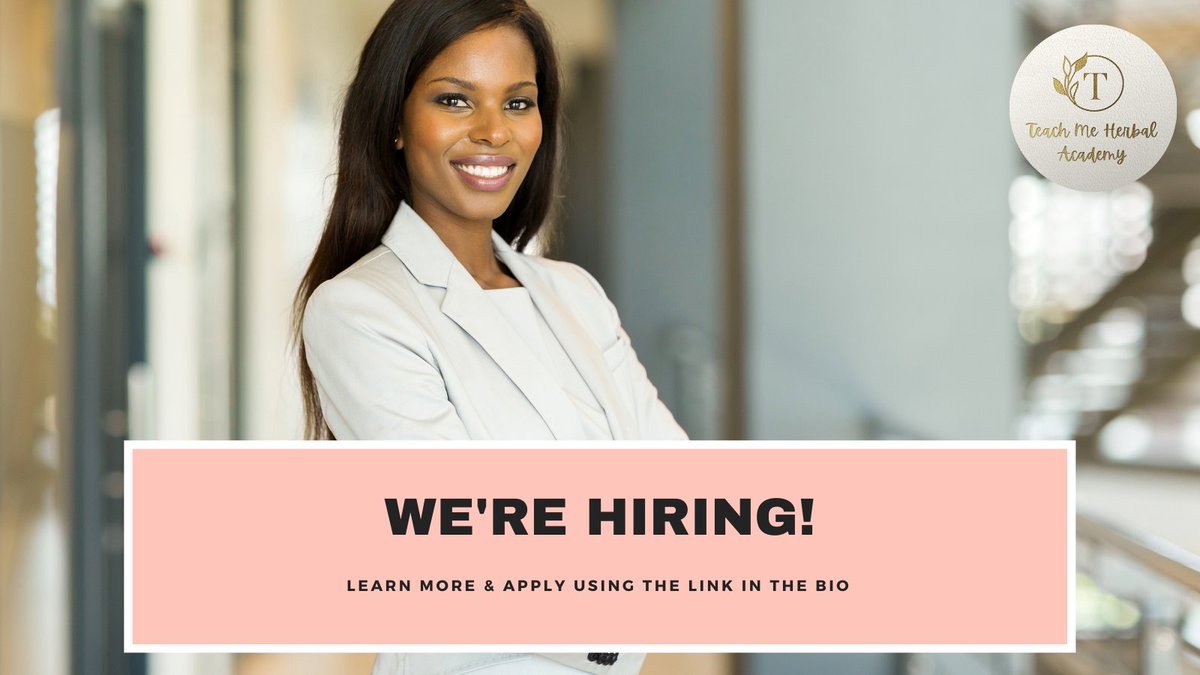 Are you having trouble finding a job? You'll get paid weekly! You must be 18 years of age or older, have a smartphone, laptop, or desktop, and be able to follow instructions. 💻

linktr.ee/teachmeherbal

#workathome #hiring #jobsearch