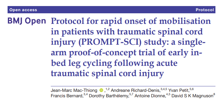 praxis_sci's tweet photo. Did you know despite compelling clinical evidence, #activitybasedtherapy #ABT has never been applied to acute care to improve neurological recovery when started within days of injury for individuals with #SCI? Take a look at this article for more insights. https://t.co/XrHpD3V9IA https://t.co/GarNNuMZjA