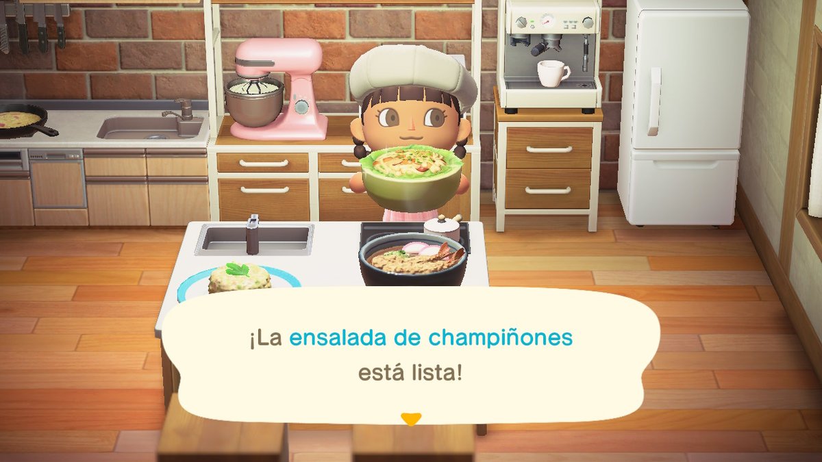 SaitamitaA's tweet photo. De cocinitas #AnimalCrossing #ACNH #NintendoSwitch https://t.co/HrfD8UHlOV