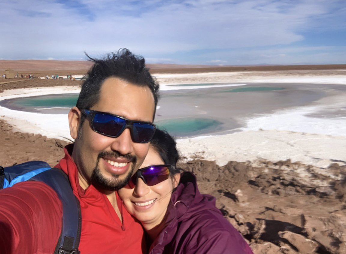 MayrAlejandraBo's tweet photo. Lagunas de Baltimachi 📍❤️ 
Tienes que caminar y caminar en un lindo sendero para verlas todas. #sanpedrodeatacama 🇨🇱 y solo se puede bañar en 2 porque el resto están protegidas! #nortedechile https://t.co/6w1gdHEQKu