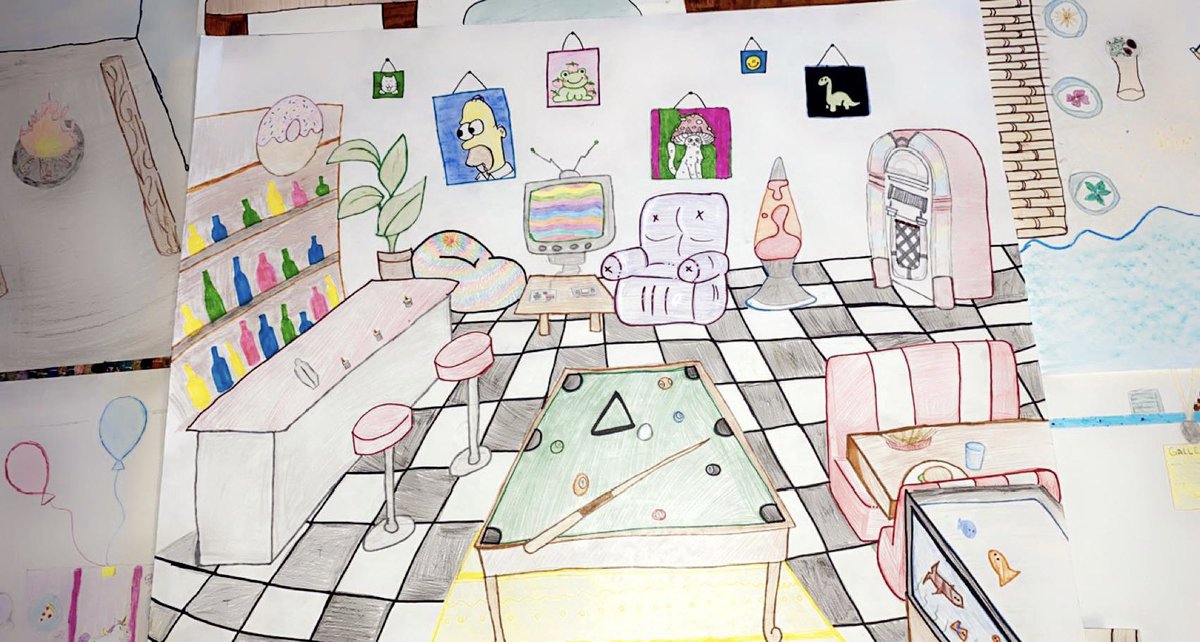 MsCartwright2's tweet photo. My seniors have been working on creating their version of a mead hall. We are reading Beowulf and discussing why the mead hall was such a sacred place to Beowulf and his people. It represents a safe and joyous place! They did AMAZING! @MHSTrentSherman  @shelbywglover @cdoyleMHS https://t.co/sbemZDZuEM