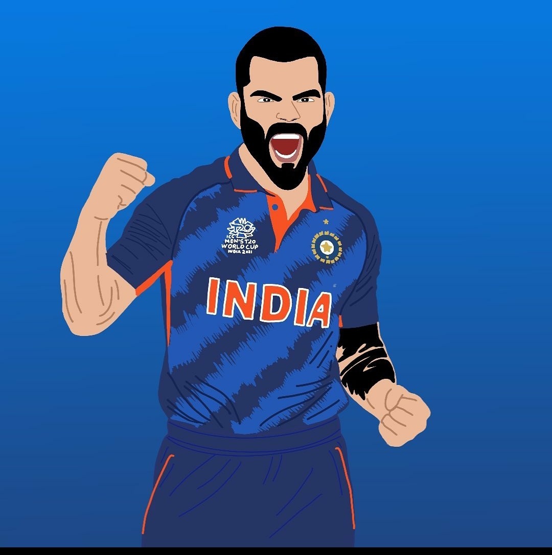 md__mohsin__'s tweet photo. Thanks a lot champ @imVkohli  for evrthing ❤️ Thank You King 👑  For Memorable Victories ❤️🤗we will miss u champ as 
 a captain not as run machine 
#ThankYouViratKohli https://t.co/z8BlWL3vBR