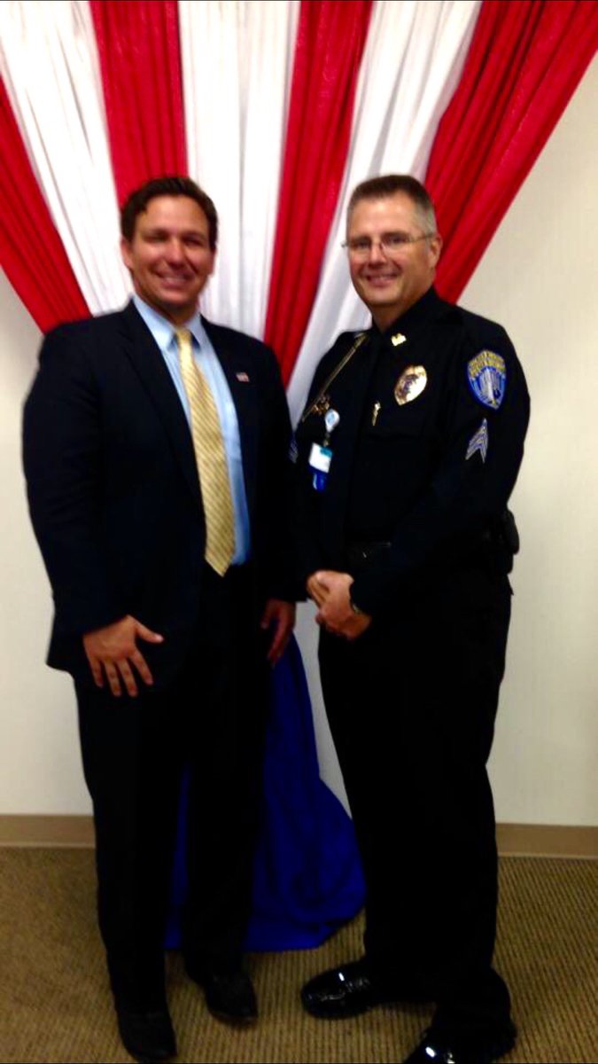 BillChristen's tweet photo. @GovRonDeSantis Back when you were a Congressman. I had someone take this picture because I listened to you and said to her, “get my picture with him, he’s going to be President one day.” https://t.co/dyWrtALQNA