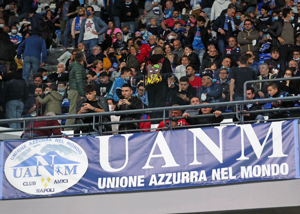 UMondo's tweet photo. Il nostro striscione al DAM.
💪💪💪💙💙💙
#ForzaNapoliSempre #FNS #UANM #UnioneAzzurraNelMondo #ClubNapoliAmici #SSCNapoli #ForzaNapoli #Napoli #D10S #Diego #Maradona #DeLaurentiis #ADL https://t.co/x3ygW56Byb