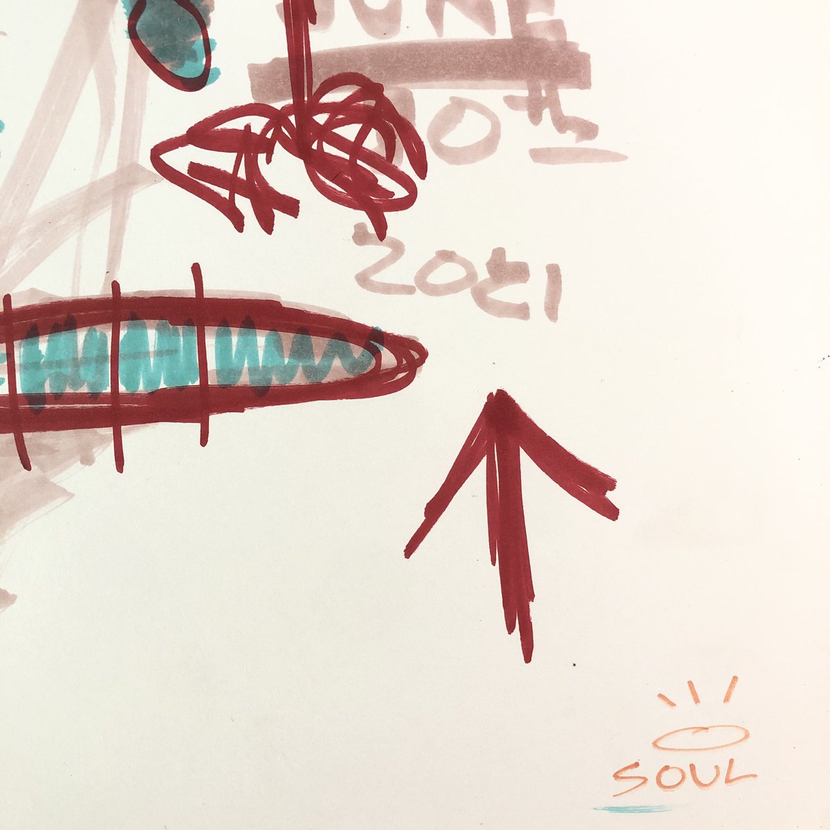DeLaSoulChild_'s tweet photo. Kind of there. Kind of not. 2021
🎨drawing on paper
#artcommunity #ArtistOnTwitter #artists #abstract #expressionism #peotic https://t.co/tFl4NomYtH