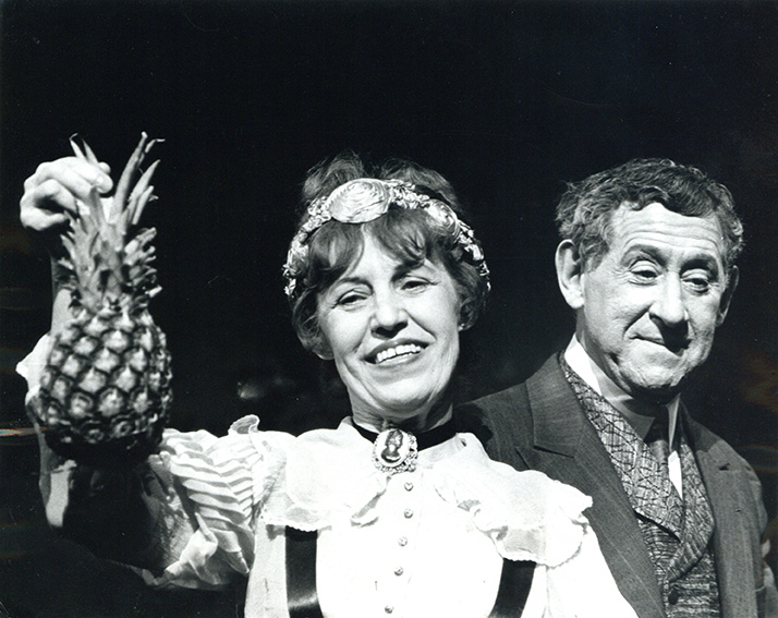 #OnThisDay Lotte Lenya originates the role of Fräulein Schneider in the musical Cabaret on #Broadway in 1966. Lenya remains in the cast for most of its three-year run and is nominated for a Tony Award (Best Actress in a Musical) in 1967. 🍍 #LotteLenya #musical #theatre #Cabaret