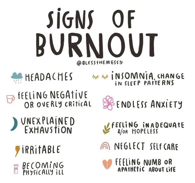 infinitebriana's tweet photo. emotional burnout is so real. please make sure you’re putting YOU first. https://t.co/BCo3sna1pA