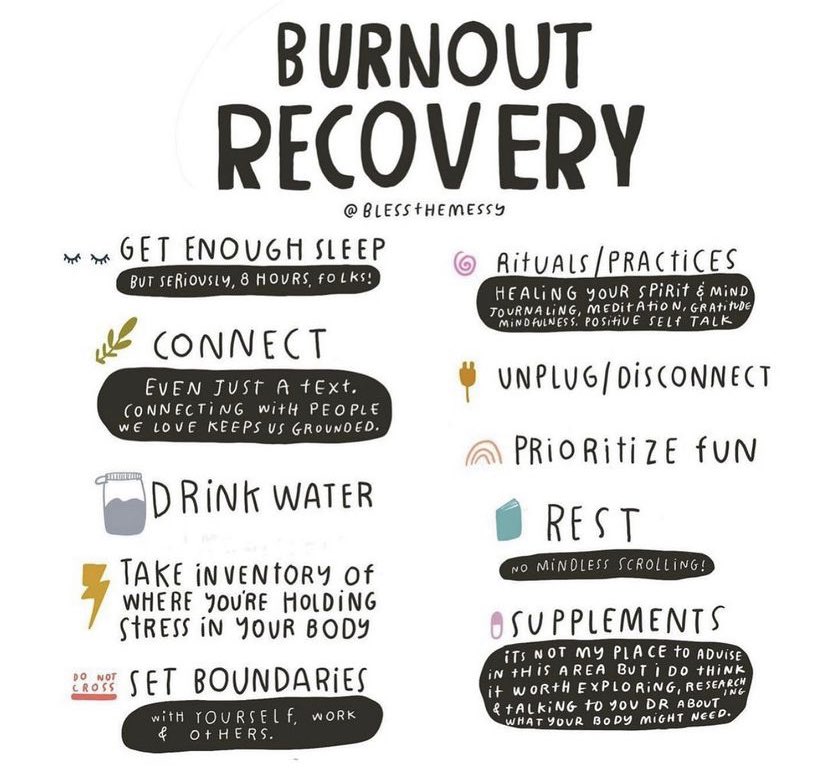 infinitebriana's tweet photo. emotional burnout is so real. please make sure you’re putting YOU first. https://t.co/BCo3sna1pA