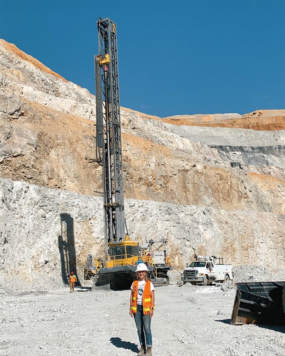 In this week's look at what #SouthDakotaMines students did this summer, we meet Marissa Holinka, a senior majoring in geology with a minor in geospatial technology.

Marissa interned with Freeport McMoRan at their Climax Molybdenum mining operation near Leadville, Colo.