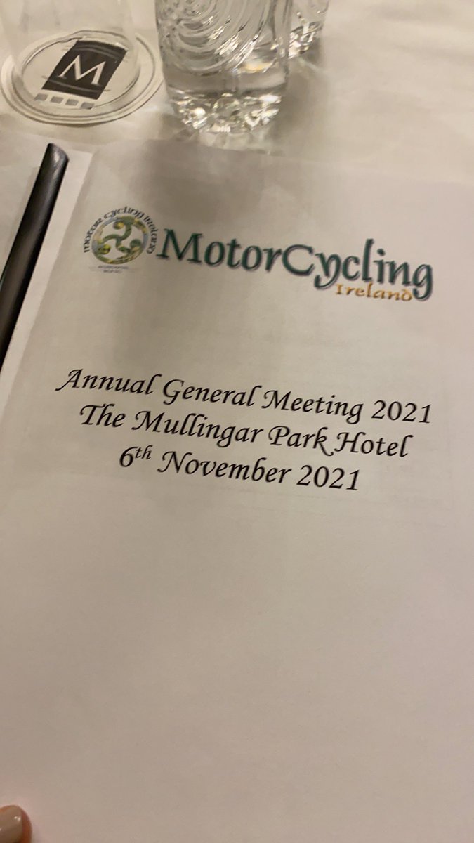 Delighted to have my position of Women in Motorcycling Liaison for Motorcycling Ireland made official at last Saturday’s AGM. Looking forward to bringing fresh ideas to the table, and want to thank everyone who has shown me support in taking up this new role.