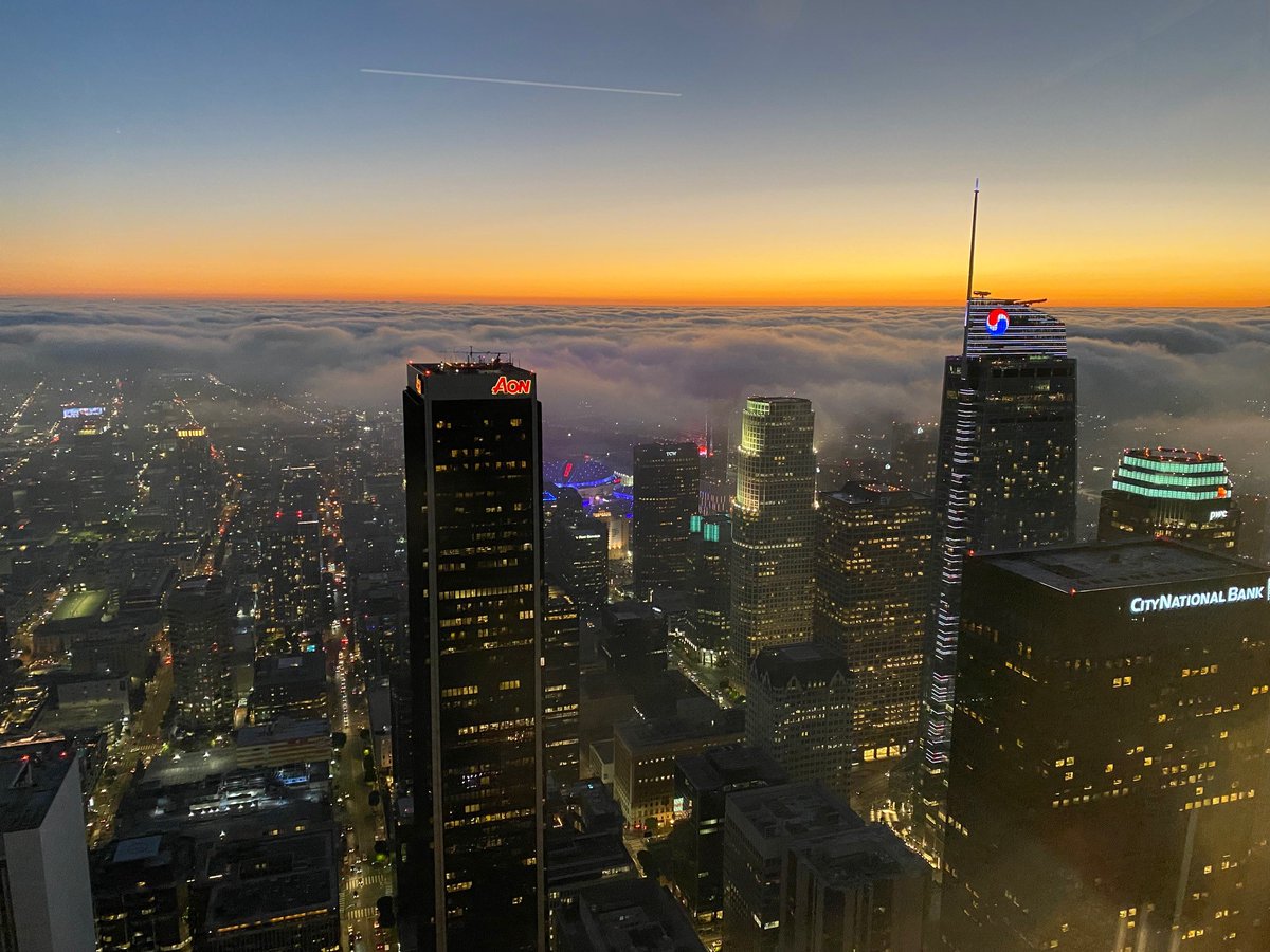 SkanskaUSA's tweet photo. Sunset views from our Los Angeles office! 

#LA #LosAngeles #Skanska #California #OfficeViews #Sunset https://t.co/HTOYIHaoEe