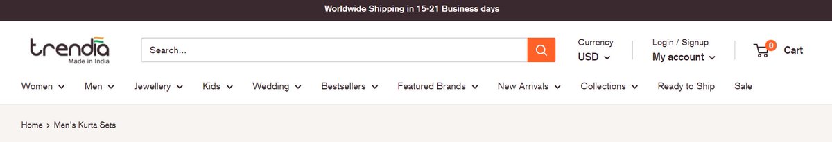 RohanTanpure's tweet photo. Hi Guys, Please never shop from @TrendiaGlobal. It is a frustrating experience. My order was placed on Oct 19th. I enquired today and they said it hasn't even shipped from their end. @TrendiaGlobal  claims to worldwide shipping within 15 days. Please see attached image for same. https://t.co/fqZrgZotBJ