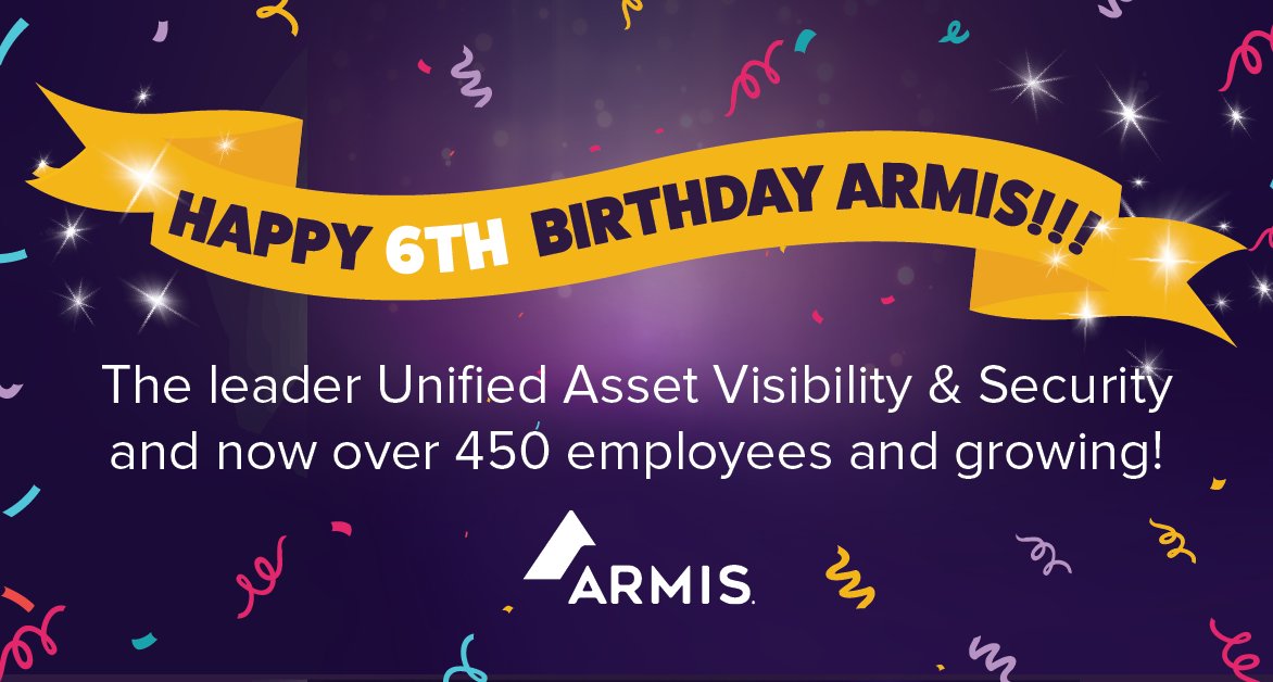 AtadYotam's tweet photo. Happy 6th birthday ARMIS https://t.co/0GSYBuZJIA