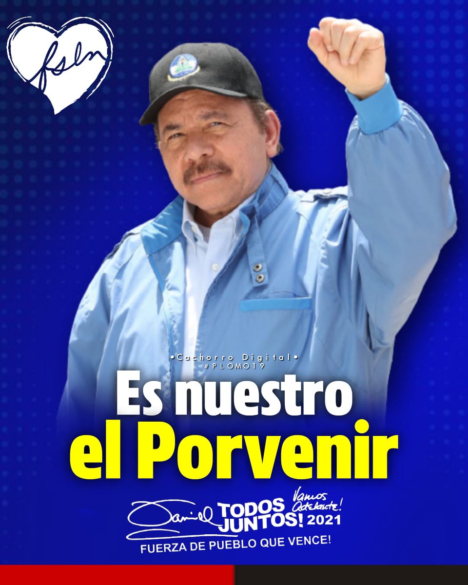 #UnidosEnVictorias Por amor a  Nicaragua y a nuestros héroes y mártires, vamos adelante, por un porvenir próspero para todos y todas🌹🌞🌹🌳🌴#EleccionesSoberanas2021 #FuerzaDePuebloQueVence