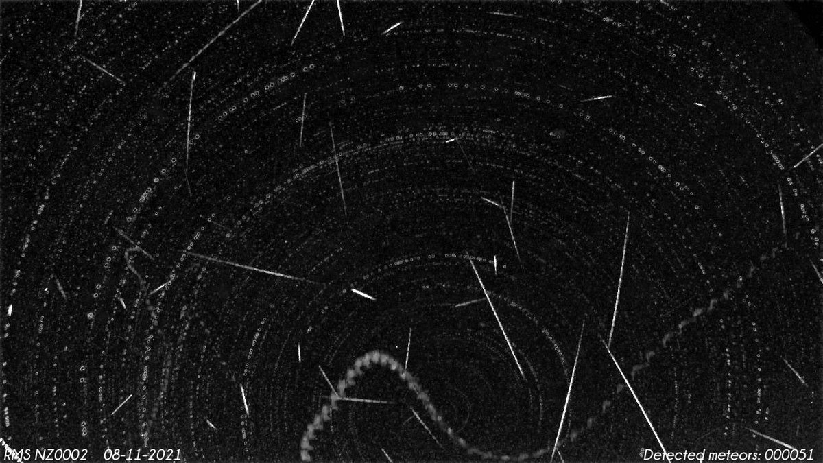 TasmanSkies's tweet photo. 51 detections on the #NZ0002 #meteorcam last night in #Motueka. Even still a few #Orionids! Beautiful and clear from 2200 until 0400… https://t.co/jv1n89K76J
