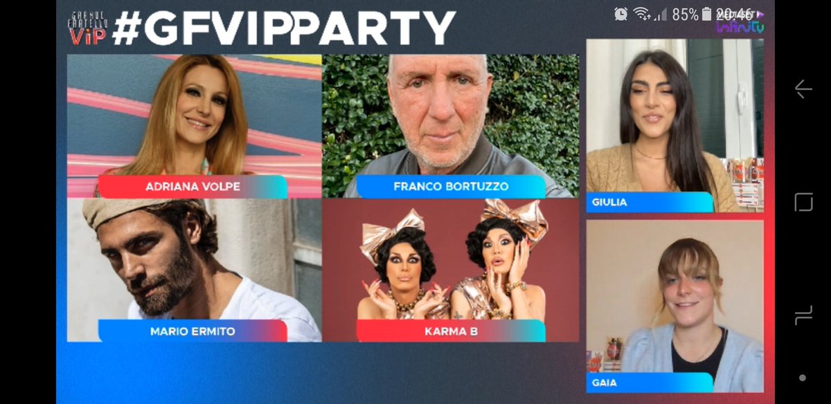Anna64987455's tweet photo. E iniziato #gfvipparty Giulia Salemi https://t.co/ioKF7nBJWO