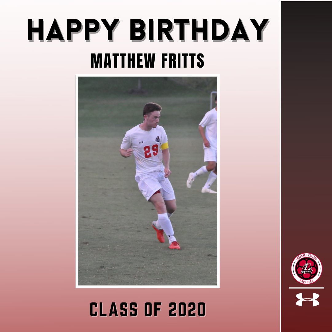 lagrangesoccer's tweet photo. Happy birthday to our former captain, Matthew Fritts. https://t.co/z8hxzawcpr