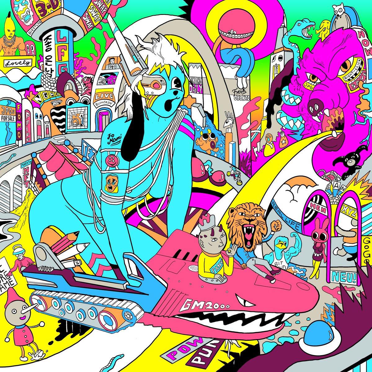 kleonme's tweet image. To celebrate 2000+ followers and my jounrey through hicetnunc so far i made a Drawing featuring tribute to my favourite Artists on HEN.

"hicetnunc 2000"

2000/2000 burning the remains in 48hrs
only 0.5 TEZ

hicetnunc.xyz/objkt/519840
#hicetnunc2000 #hicetnunc