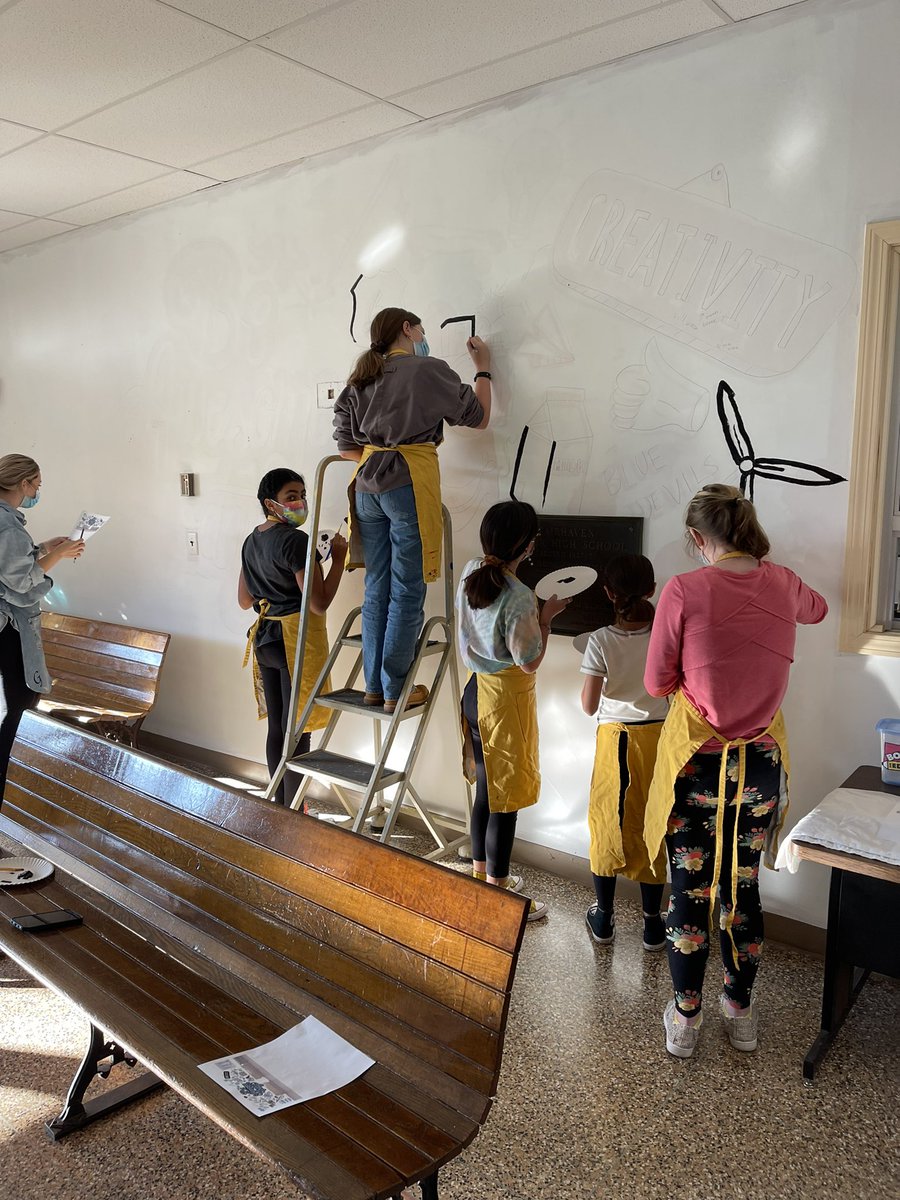 Thank you to our Community Arts Club for your design and execution of your first endeavor!