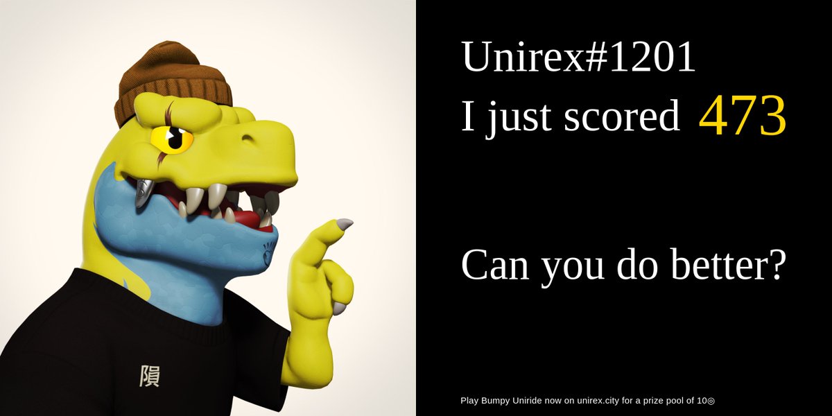 kastayou's tweet photo. @unirexcity #BumpyUniride https://t.co/X2PR6lwL4P