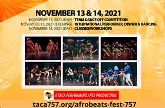 LibrarySpartans's tweet photo. #itsadanceoff Come watch and participate in the Afrobeats Fest 757 on Nov. 13 &amp;14, 2021 @Norfolkstate There will be team competition, classes/workshops, and an international performer! https://t.co/uu4rTW7ir6