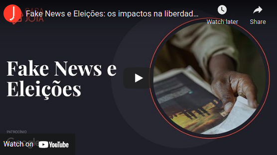 JotaInfo's tweet photo. AO VIVO: o 2º webinar da série sobre 'Liberdade de Expressão'. Tema: fake news e eleições. 

Acompanhe pelo link: https://t.co/i0qu0wnpmS https://t.co/TN74aSEAmV