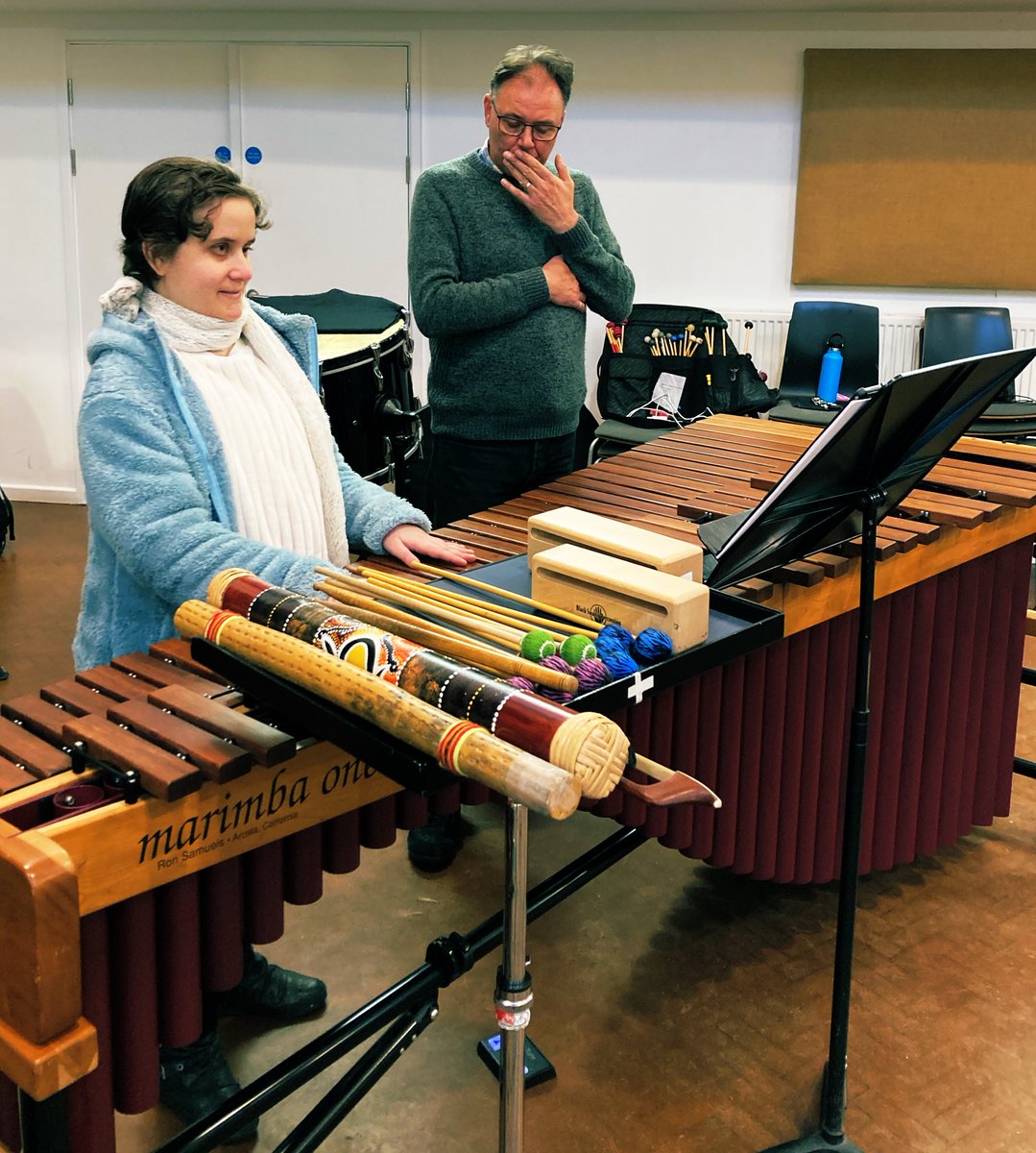 PsapphaEnsemble's tweet image. A great 2nd session today of #composingfor #cello and #percussion 
We discussed details of practicalities today with the composers, looking at notation and balance. @XiaLeonSloane @_StephenBalfour @Isa_MtGibbs @NiamhODonnell21 @robert_crehan