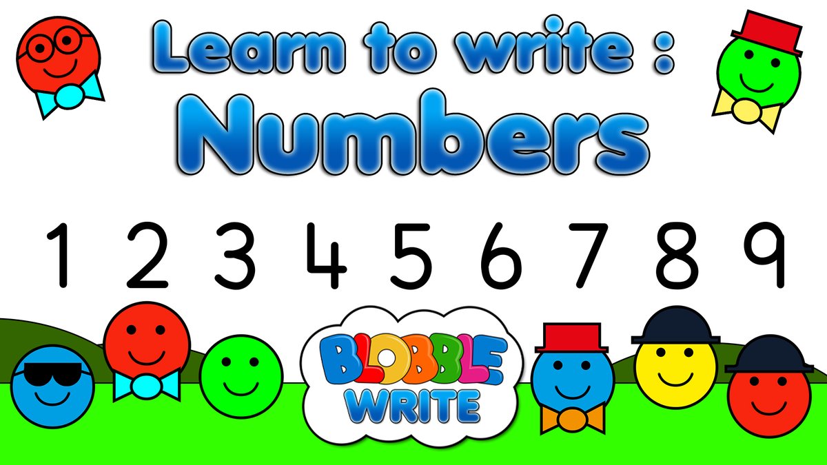 BlobbleWrite's tweet photo. We've just added a new video to our @YouTube channel featuring a compilation of how to write the numbers from 1 to 9.

4 minutes of Blobbles writing numbers 👍

https://t.co/oHrjq4ykdF

#BlobbleWrite #Numbers #LearnToWrite #Handwriting #EarlyLearners #Letters #Writing #Digits https://t.co/ukWVSxsWNW