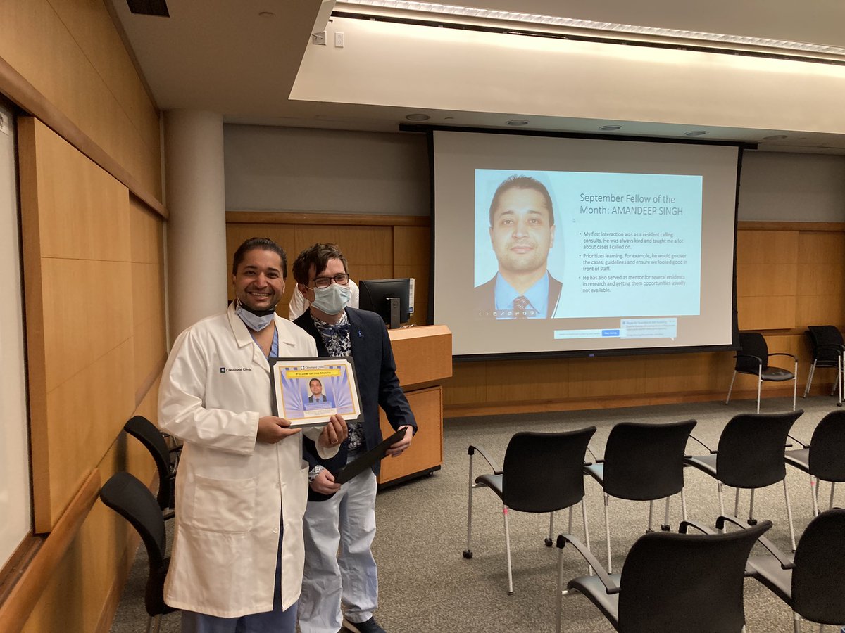 Cleveland Clinic IM (@ccf_imchiefs) on Twitter photo Congratulations to our Fellow of the Month, Dr. Amandeep Singh from GI Fellowship! Thank you for all your teaching and companionship <a href="/AmandeepSinghMD/">Amandeep Singh</a>! <a href="/Mud_Fud/">Richard M. Wardrop III, MD, PhD, MACP, SFHM, FAAP</a> <a href="/JPAchkarMD/">Jean-Paul Achkar</a> <a href="/Ari_G_MD/">Ari Garber MD, EdD</a> Congratulations to our Fellow of the Month, Dr. Amandeep Singh from GI Fellowship! Thank you for all your teaching and companionship <a href="/AmandeepSinghMD/">Amandeep Singh</a>! <a href="/Mud_Fud/">Richard M. Wardrop III, MD, PhD, MACP, SFHM, FAAP</a> <a href="/JPAchkarMD/">Jean-Paul Achkar</a> <a href="/Ari_G_MD/">Ari Garber MD, EdD</a>